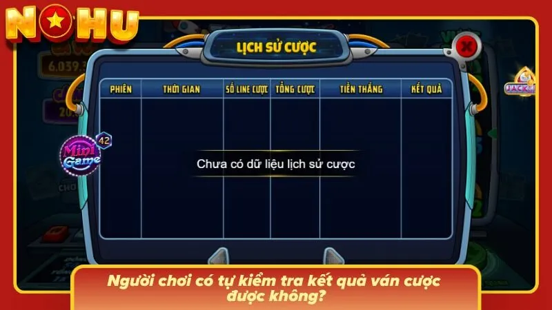 Các thông tin hiển thị trực quan giúp người chơi chủ động theo dõi