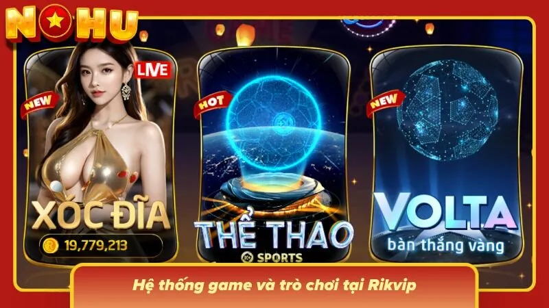 Lựa chọn đa dạng từ nhiều thể loại giải trí hội tụ cùng hệ thống đổi thưởng
