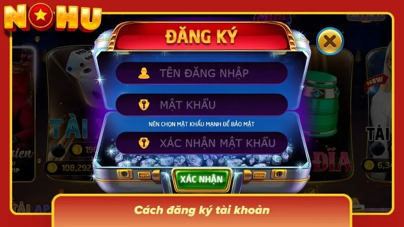 Các bước tạo nick phân xếp rõ ràng, hạn chế thao tác nhầm lẫn